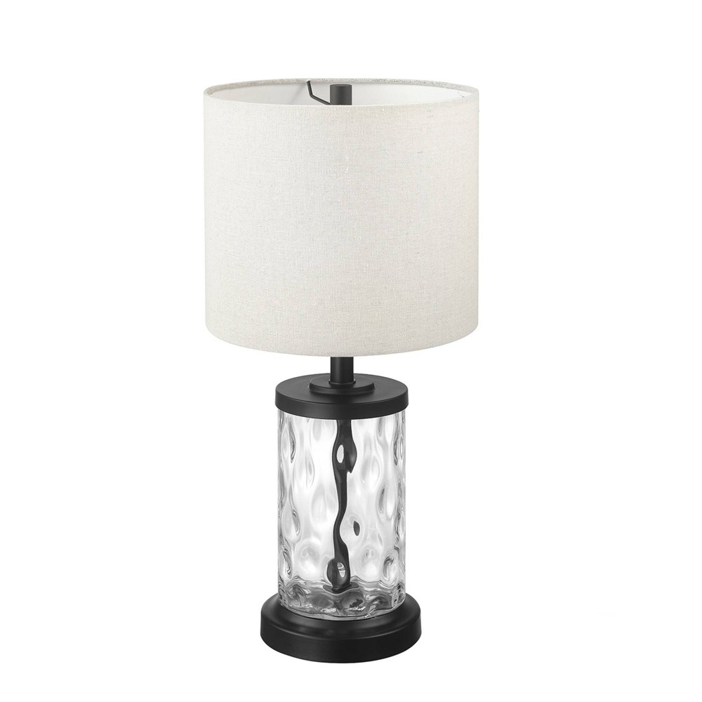 Photos - Floodlight / Street Light Globe Electric 20" Oil-Rubbed Bronze Fillable Watered Glass Table Lamp wit