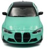 2023 BMW M4 Competition (G82) Mint Green with Black Top 1/43 Diecast Model Car by Solido - 4 of 4