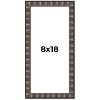 PosterPalooza | Panoramic Deco Black Picture Frame - UV Acrylic, Foam Board Backing, Hanging Hardware - 2 of 4