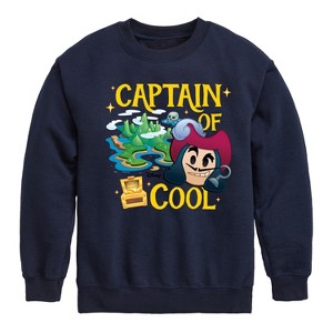 Boys' - Disney - Captain Of Cool Graphic Long Sleeve Fleece Sweatshirt - 1 of 4