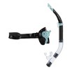 Hawaii Divers Manta Ray Adult Snorkel Combo – Turquoise/Black (Unisex) - 2 of 4