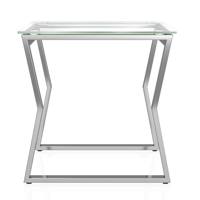 Lindria End Table with Tempered Glass Top - miBasics, 4 of 7