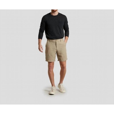 Men's Men Aventura Washed Linen Shorts - Grayers