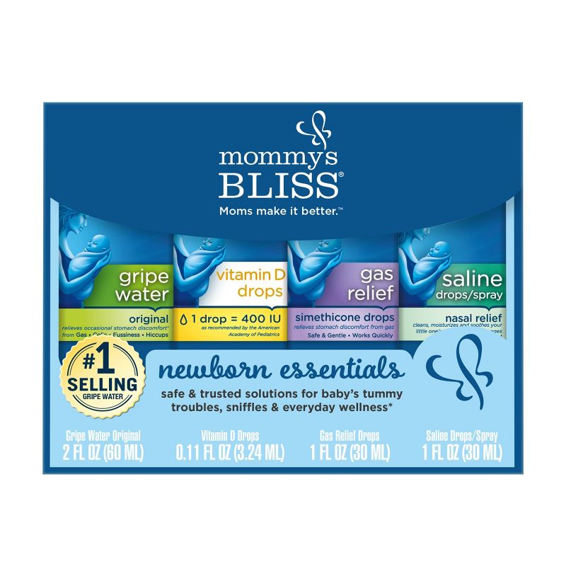Mommy&#39;s Bliss Newborn Essentials Baby Care Gift Set - 4pk, 1 of 8