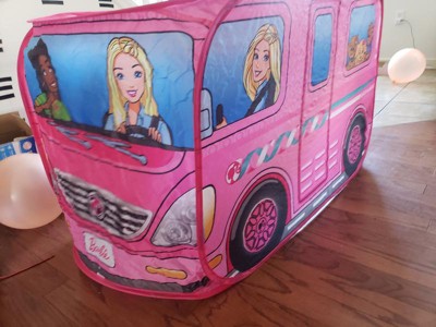  Barbie Camper Pop Up Play Tent – Large Princess Castle