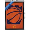 Trends International NBA Phoenix Suns - Logo 25 Framed Wall Poster Prints - 3 of 4