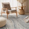World Rug Gallery Marble Swirl Distressed Area Rug - Low-Pile Rug for Living Room, Bedroom, or Play Area - Easy to Clean, Kid & Pet Friendly, Durable - 2 of 4