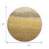 Gold And Wheat Ombre Washable Indoor Outdoor Area Rug - 3 of 4