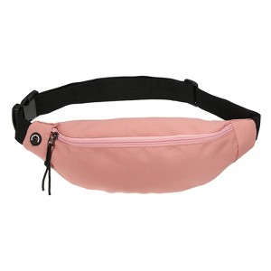 Unique Bargains Waterproof Adjustable Strap Ample Storage Fanny Pack for Traveling - 1 of 4