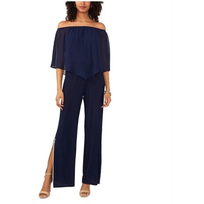 MSK Womens Overlay Jumpsuit