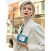 FATMOON RFID Blocking Leather Wallet for Women - Double Zipper Card Holder with ID Window,Large Capacity for Everyday Carry Travel Commuting - 2 of 4