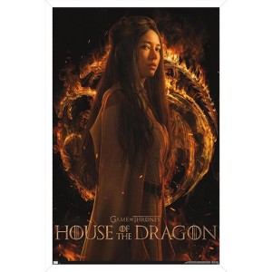 Trends International House of the Dragon - Mysaria One Sheet Framed Wall Poster Prints - 1 of 4