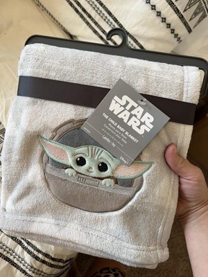 Baby yoda blanket store target