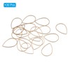 Unique Bargains Copper Versatile Durable Creative Earring Beading Hoop 30 Pcs - 3 of 4