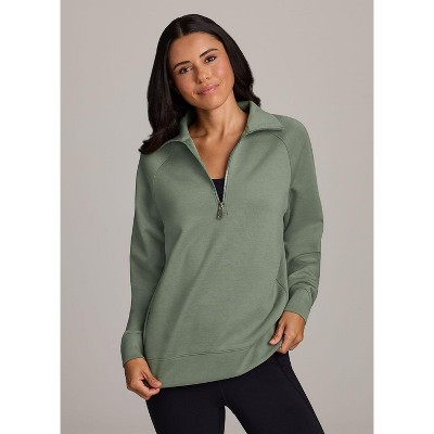 RBX Active Women's Quarter Zip Sweatshirt Transitional All Season
