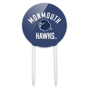 Monmouth University Hawks Acrylic Cake Topper Party Decoration for Wedding Anniversary Birthday Graduation - 1 of 4