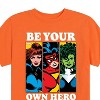 Boys' - Marvel - Be Your Own Hero Short Sleeve Graphic T-Shirt - 2 of 4