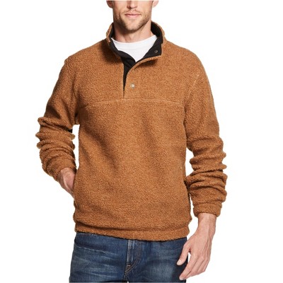 Weatherproof Mens Half Snap Pullover Sweater