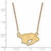 Black Bow Jewelry 14k Yellow Gold Nashville Predators NHL Necklace 18 Inch - 2 of 4