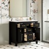 Bella Depot 36'' Bathroom Vanity with Sink,Modern Freestanding Single Bathroom Cabinet with 4 Drawers - 4 of 4