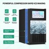 RAPSUAR 15in. 160lb Daily Ice Maker with LCD Panel & Auto Clean - Stainless Steel - 4 of 4