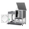 FURNIinspire Pet Crates and Houses, Bunny hutch, Bunny Cage with Roof, Indoor and Outdoor Rabbit Cage, Gray, 38.2"*23.6"*36.3" - 3 of 4