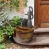 Design Toscano Cistern Well Pump Barrel Garden Fountain - Multicolored - 2 of 4