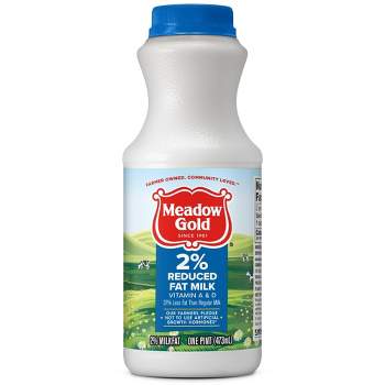 Meadow Gold 2% Reduced Fat Milk - 1pt