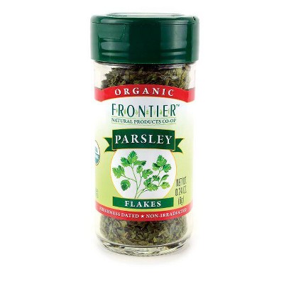 Frontier Co-op Organic Parsley Flakes 0.24 Oz Jar : Target