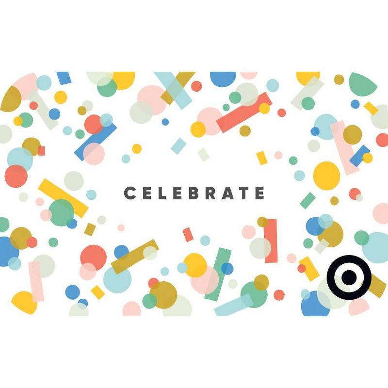 Celebrate Confetti Target GiftCard, 1 of 2