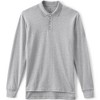 Lands' End School Uniform Men's Long Sleeve Interlock Polo Shirt - 3 of 4