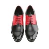 Gino Vitale | Men's Handcrafted Genuine Leather Brogue Contrast Dress Shoe - 3 of 4