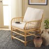 Reiley Accent Chair W/ Cushion - ACH6524A - White/Natural - Safavieh - 2 of 4