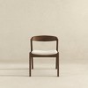 Vynxaria Cream Velvet Dining Chairs - Set of 2 for Sophisticated Dining Spaces - 4 of 4