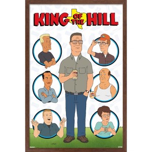 Trends International King of the Hill (2025) - Arlen Grid Framed Wall Poster Prints - 1 of 4