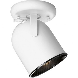 Progress Lighting Prescott 1-Light Ceiling Mount, Urban Bronze, No Shade - 1 of 2