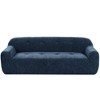TiramisuBest 85.8" Wide Chenille Fabric 3-Seater Sofa with Tufted Style, Full Sponge Compression Design, with Powder-Free Foam - 3 of 4