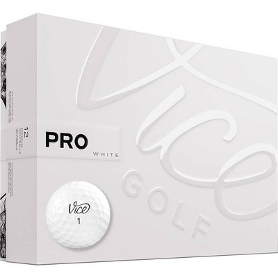 Vice Pro Golf Balls - White