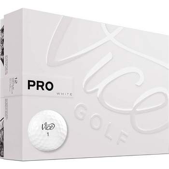 Vice Pro Golf Balls - White