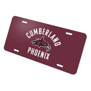 Cumberland University Phoenix Logo Novelty Metal Vanity Tag License Plate - 1 of 4