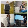 CLUCI Travel Backpack 30L, Waterproof Laptop Backpack Fits 17.3 Inch Laptop, Carry On Backpack with shoe compartment, Durable Expandable Gym Backpack - 2 of 3