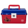 Paw Patrol Youth Tackle Box, Removeable Tray, Easy Snap Lock - Red and Blue