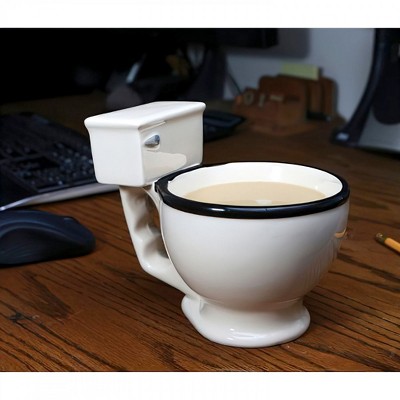 Tri King Games Toilet Ceramic Coffee Cup - Thumbnail 2