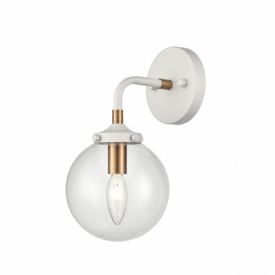 Elk Home Boudreaux 1 - Light Vanity in  Matte White