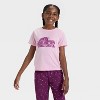 Girls' Short Sleeve Graphic T-Shirt and Pants Pajama Set - Cat & Jack™ - 3 of 4