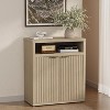 Sideboard Buffet Cabinet with Storage Coffee Bar Station with Shelves Doors Modern Credenza for Kitchen Dining Room Side table storage cabinet - 3 of 4