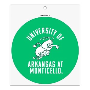 University of Arkansas at Monticello Bull Weevil Logo Automotive Car Refrigerator Locker Vinyl Circle Magnet - 1 of 4