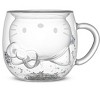 Hello Kitty® 50th Anniversary Limited Edition 3D Double Wall Glass Mug - 13.5 oz - 3 of 4