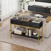 Console Table with 3 Drawers - 3 of 4
