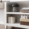 5 Tier Bookshelf, 71.3" Tall Bookcases with Adjustable Shelves, Wooden Book Shelf, Modern Display Cabinet for Living Room, Home Office, Bedroom - 2 of 4